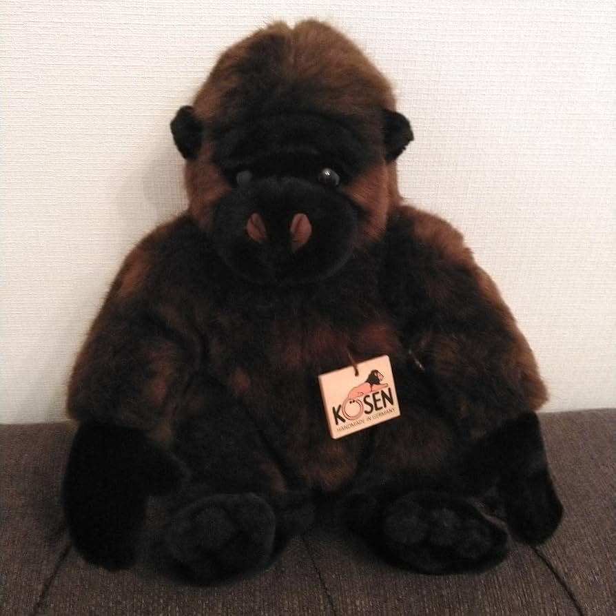 ケーセン ゴリラの子 楽天市場】ケーセン Koesen ぬいぐるみ ゴリラの子 GORILLA